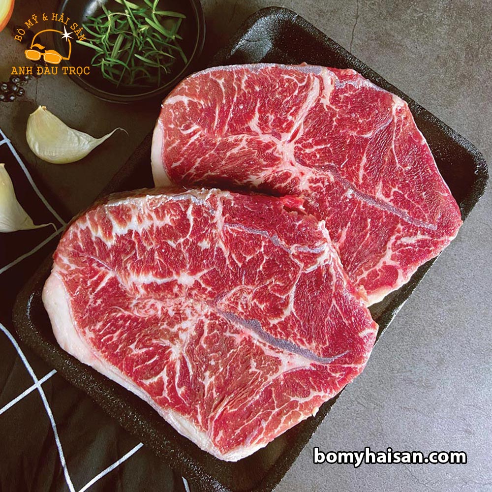 Lõi Vai Bò Mỹ | Top Blade Beef | Bò Mỹ Hải Sản | Anh Đầu Trọc