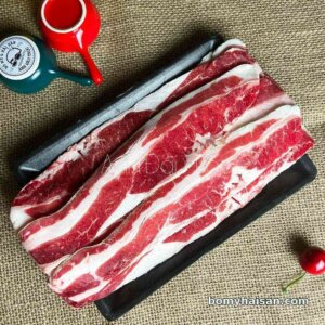 Ba Chỉ Bò Mỹ Nướng | Bò Mỹ Hải Sản | Anh Đầu Trọc